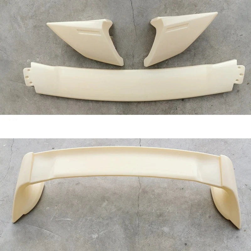 3 Pcs for Honda Civic 8th 9th FD2 2006-2015 Rear Trunk Spoiler Wing Lip Tuning Fixed Wind Wing Automobiles Diffuser Body kit