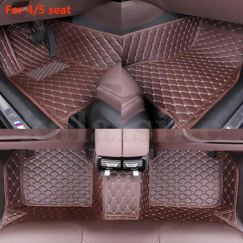 Custom Car Floor Mat for SsangYong All model Stavic Korando Kyron tivoli rexton Actyon Chairman auto accessories interior parts