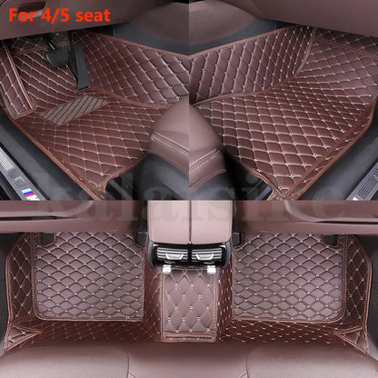 Custom Car Floor Mat for SsangYong All model Stavic Korando Kyron tivoli rexton Actyon Chairman auto accessories interior parts