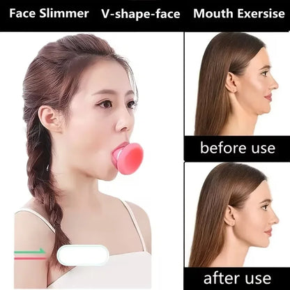 Face Exerciser Jawline Shaper Skin Tightening Double Chin Removal Nasolabial Folds Removal Face Slimming Tool for Women and Men
