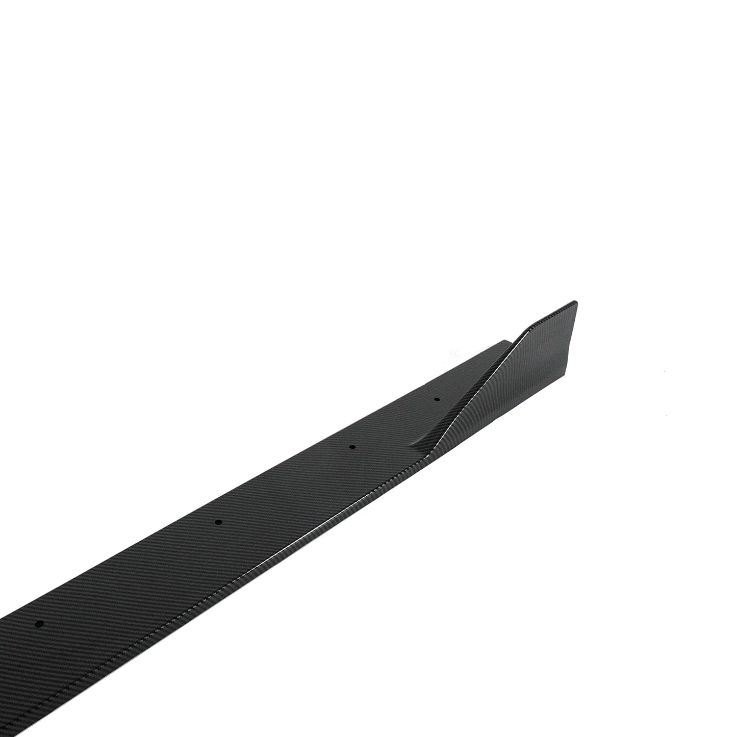 For Lexus Is300 Is350 Is500 2021-2025 A Pair of Car Side Skirt Extension Parts Accessories Matte Black Carbon Fiber Style