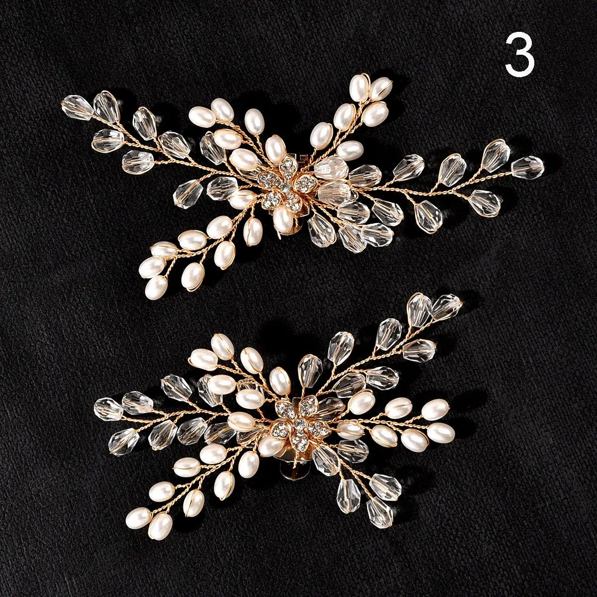 1Pair Wedding Shoes Decorations Pearl Shoes Clip High Heel Shiny Clips Charm Buckle Rhinestone Brooch Bride Pendant Accessories