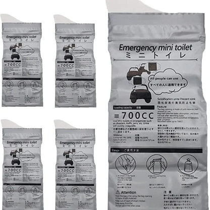 1-20PCS Outdoor Emergency Urine Bags 700ml Disposable Travel Mobile Toilet Portable Urinal Bag for Female Baby Male Vomiting Bag