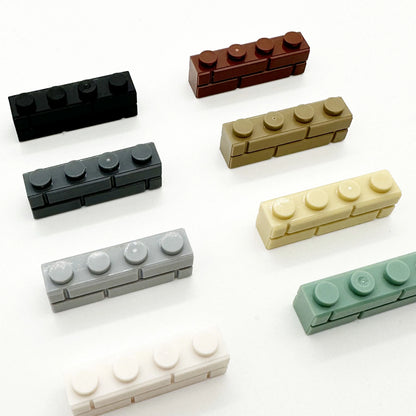 300pcs Bulk Building Blocks Thick wall Figures Bricks 1x4 Dots Educational Creative Size Compatible With 15533 Toy for Children
