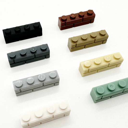 300pcs Bulk Building Blocks Thick wall Figures Bricks 1x4 Dots Educational Creative Size Compatible With 15533 Toy for Children