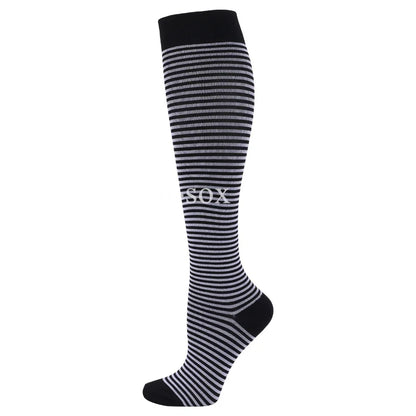 1Pair New Compression Stockings 20-30Mmhg Knee High Sports socks Fit Medical Varicose Veins Pregnant  Edema Diabetes Circulation