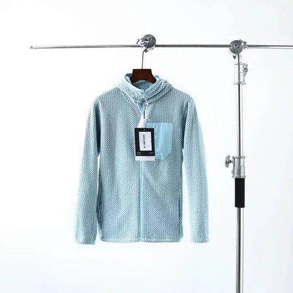 2026 Outdoor Autumn and Winter Men's and Women's Fleece Cardigans Are Casual and Versatile, with Thick and Warm Hooded Jackets