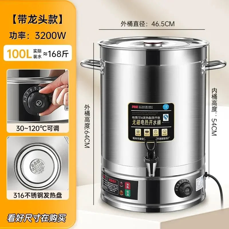Commercial water heater electric water heater large capacity stainless steel water heater
