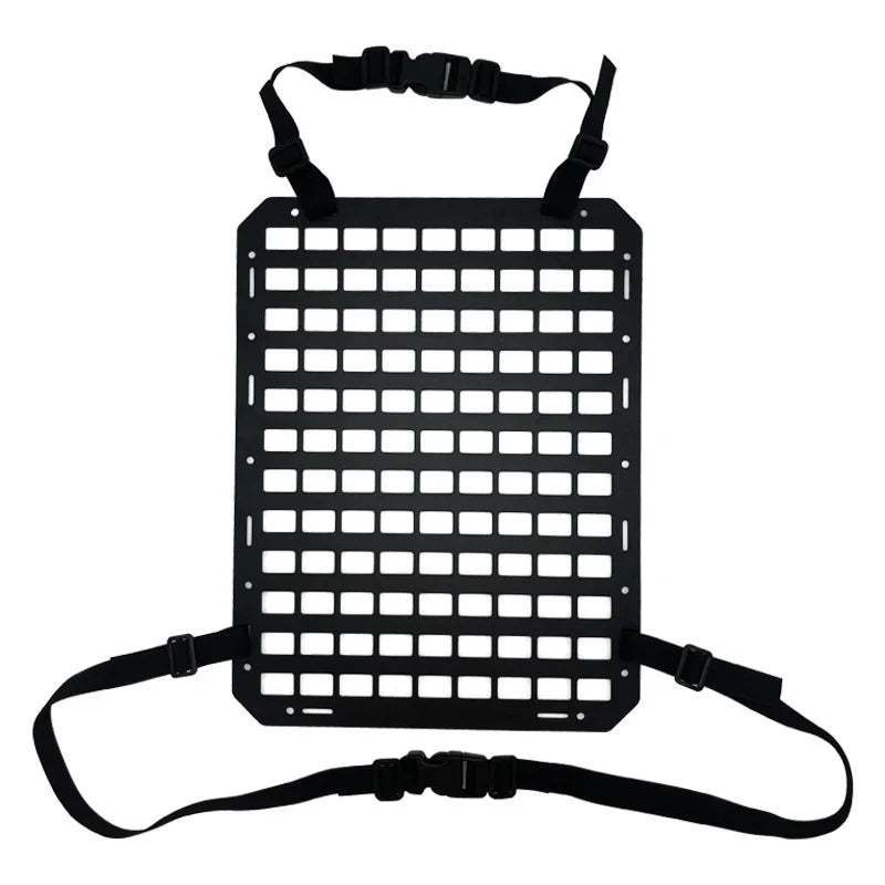 Truck Mount Rack Panel for Tactical Gear Accessories Tactical Car Seat Back Organizer | Rigid Molle Panels for Vehicles