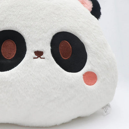Plush Cartoon Panda/Rabbit Car Waist Neck Pillow Seat Cushion Sofa Office Rest Chair Pad Girl Women Lovers Car Interior Cute