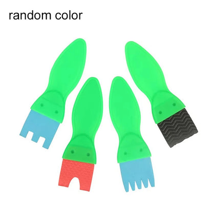 Children Drawing Sponge Brush Toys Art Craft Halloween Drawing Graffiti Tools Teaching Incentive Supplies Roller Seal Stamp TMZ