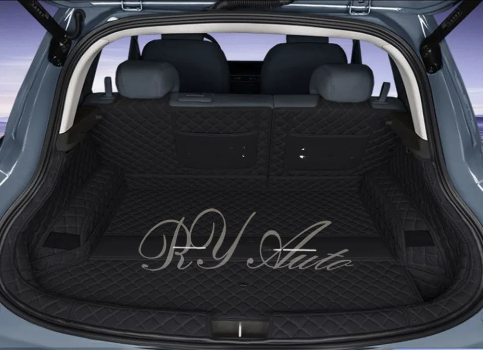 Leather Car Rear Trunk Mats For GWM Ora 5 2025 2026 2027 5seat Anti-dusty Storage Back Cargo Cover Interior Pad Auto Accessories