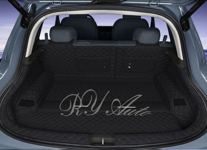 Leather Car Rear Trunk Mats For GWM Ora 5 2025 2026 2027 5seat Anti-dusty Storage Back Cargo Cover Interior Pad Auto Accessories