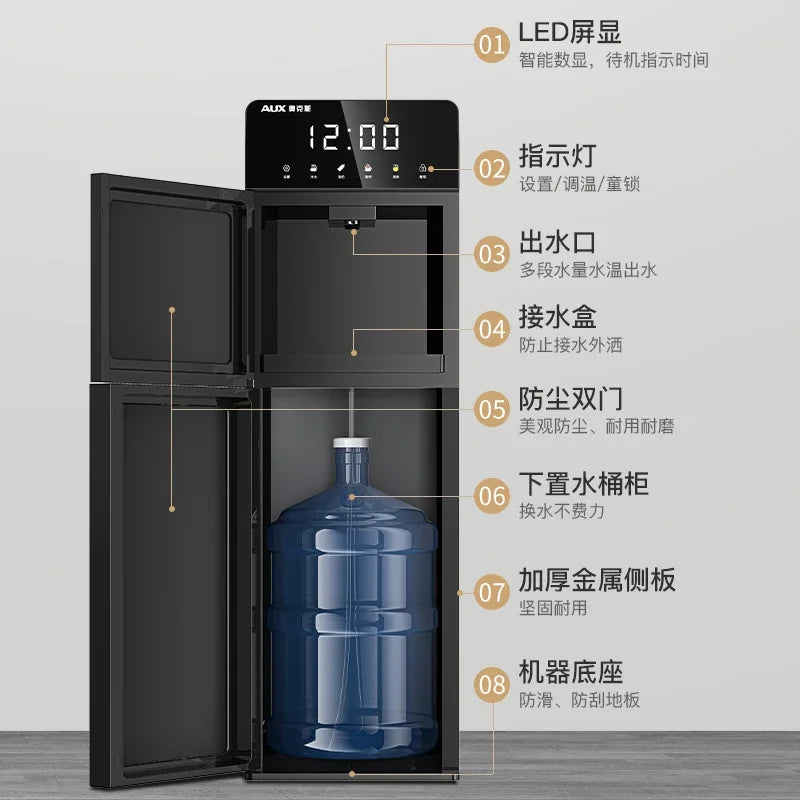 Household refrigeration and heating water dispenser dual-purpose office bottled water new instant water dispenser