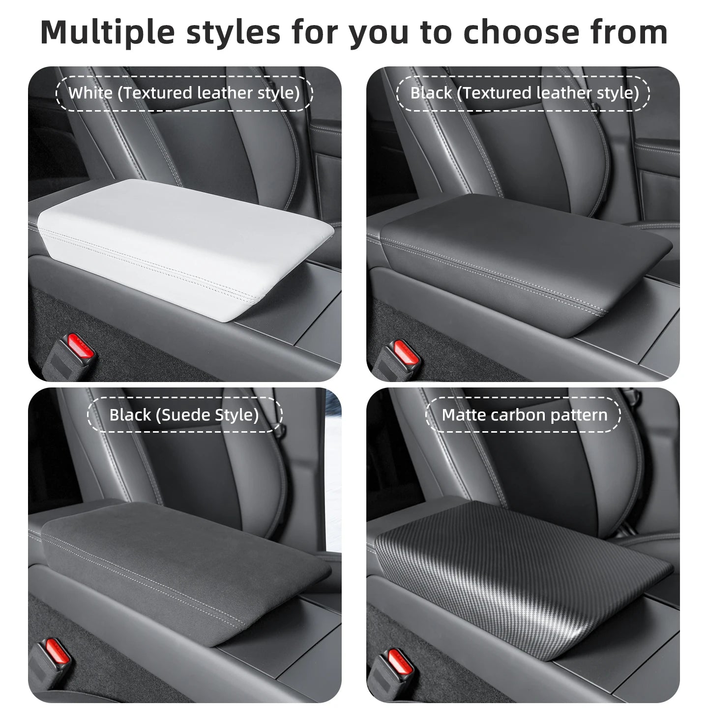 For Tesla Model YL 6 seats Armrest Box Protect Cover Center Console Anti-Scratch 2026 Automotive interior accessories