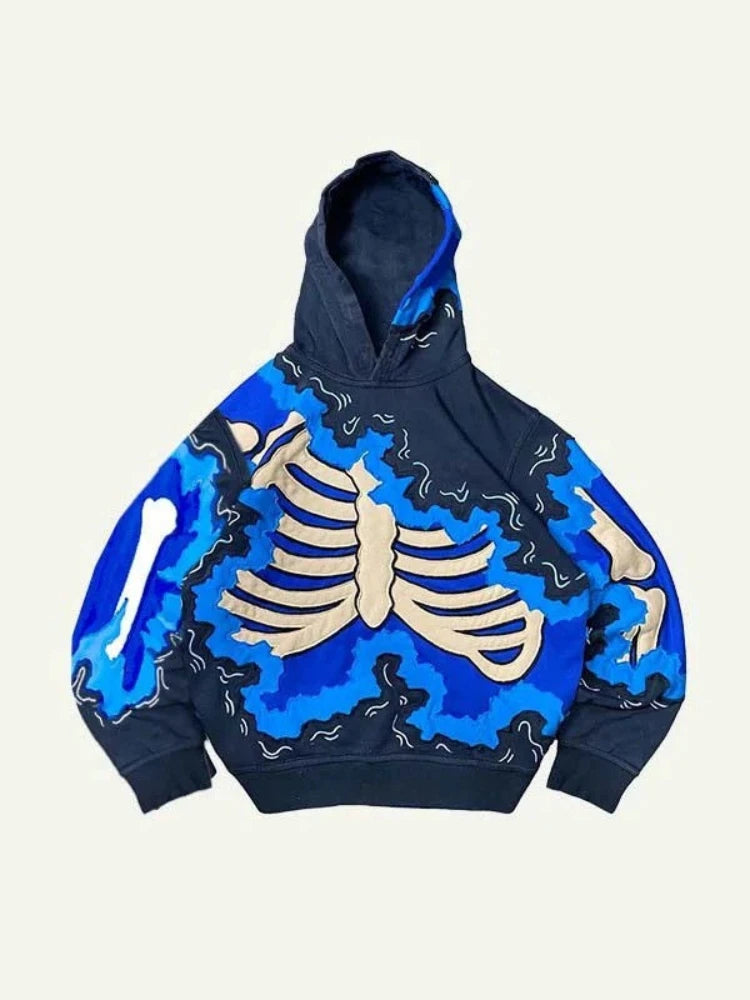 Cotton New Rock Spider Soft Man Hoodies Skull Luxury Simple No Brand Cheap Sweat Shirt Tops Welcome Deal In Sweatshirts for Men