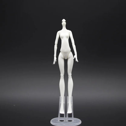 23cm Multi-Joints Movable Doll Figure Body Toy White Green Brown Blue Black Monster Doll Body to Fit Many Heads for Kids