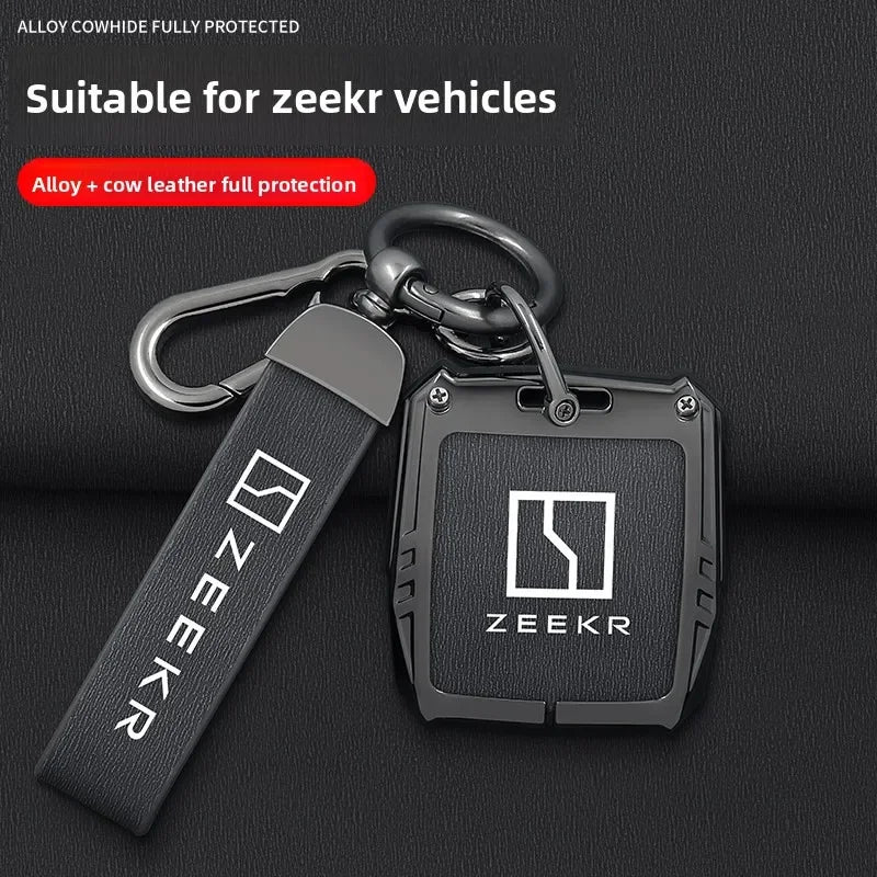 2025 ZEEKR 001 Keycase 7x 9x 007 009 Mix Car Specific Protective Shell Chain Keybag for Men and Women