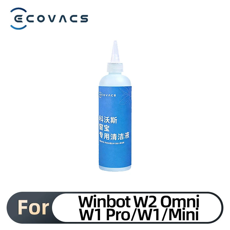 For Ecovas Winbot W2 Omni, W1 Pro, W1, Mini Detergent Sweeper-Antibacterial Cleaner High-Efficiency Cleaning Solution