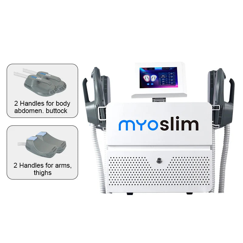 EMS Body Sculpting Machine Shaping 6500W 200hz EMS Radio Frequency RF Muscle Stimulator Device