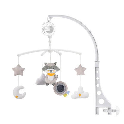 Baby Musical Crib Mobile With Hanging Rotating Toys Infant Bed Decoration Bedside Bell Toy Ringing Toys For Babies Boy And Girl