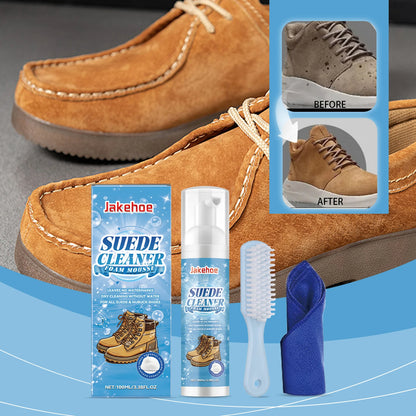 Suede Leather Cleaner Suitable For Cleaning Dirt Knitted Boots Leather Canvas Gentle Cleaning & Care Suede Material Cleaning Kit