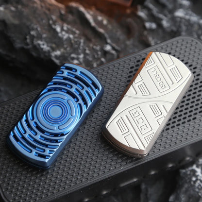 Fork Slider EDC Fidget Toys Stainless Steel Magnetic Haptic Slider Tuning Fork Fidget Slider ADHD Anti-Anxiety Tools Gift