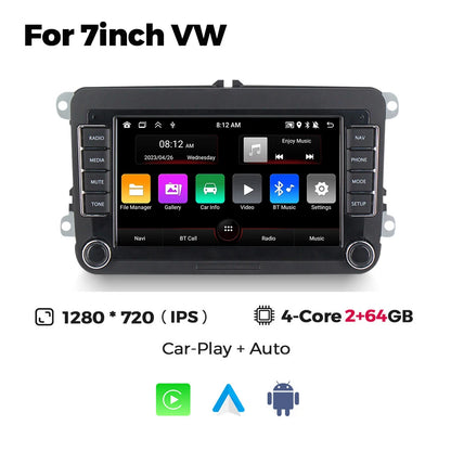 MEKEDE Android Autoradio For Volkswagen Passat b6 b7 golf 5 6 Polo Jetta Skoda Car Radio Multimedia PlayerGPS WiFi RDS Carplay