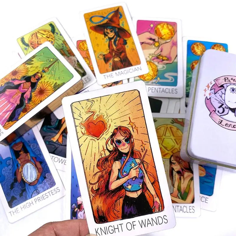 3rd Eye Tarot Card Deck 78 Cards Tarot Deck Party Supplies Oracle Tarot Cards Third Eye Tarot Card Board Deck Games For Party