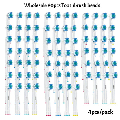 20Pcs/Lot Electric Toothbrush Head For Oral B Sensitive Replacement Brush Heads D25 D30 D32 D18 4739 3709 4728 D4510 D12013