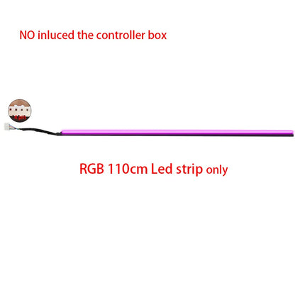 22in1 Symphony Car Ambient Light RGB 213 Color Universal Car Accessories Interior LED Lights Strip Acrylic Backlight Guide Light