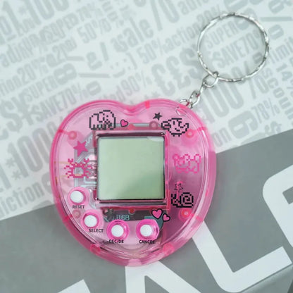 Collector's Edition Aqua Blue 3D Interactive Tamagotchi, Virtual Pet Retro Game Gift for Gamers