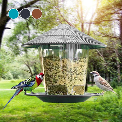3/2/1PCS Bird Feeder Hanging Easy Clean and Fill Outdoor Large Capacity for Garden  Outside Decoration Outdoors Squirrel Proof