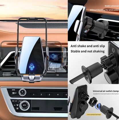 Car Phone Holder vent For Lexus CT ct200h 2011 2012 2013-2023 Magnetic Wireless Charging Car phone For Magsafe Mount Accessories