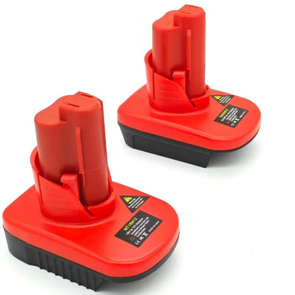 DM20M12 MT18M12 Adapter for Milwaukee/DeWalt/Makita 18V/20V Lithium Batteries Converting To for Milwaukee M12 12V Battery Tools