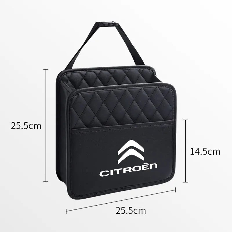 Multifunctional Car Seat Storage Bag Leather Storage Bag For Citroen C1 C2 C4 C5 C3 C4L C8 Berlingo Xsara Picasso Accessories
