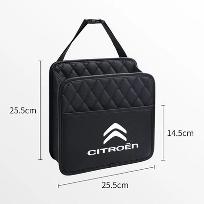 Multifunctional Car Seat Storage Bag Leather Storage Bag For Citroen C1 C2 C4 C5 C3 C4L C8 Berlingo Xsara Picasso Accessories