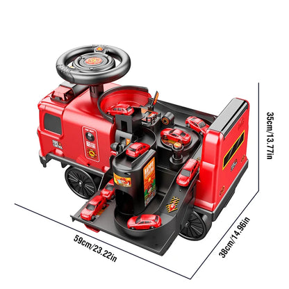 Chidlren Electric Car Kids Ride On Vehicles Cars Toy Fire Police Space Car Parking Stroller Toy Birthday Gifts for Boys Girls