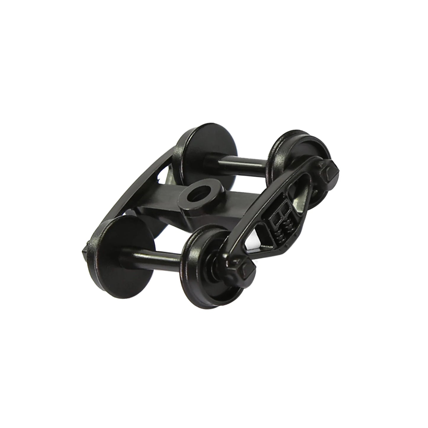 Evemodel HO Scale 1:87 Bearing Truck with 33" Plastic Wheels POM Bogies 2-Springs 12pcs/24pcs HP22BHO
