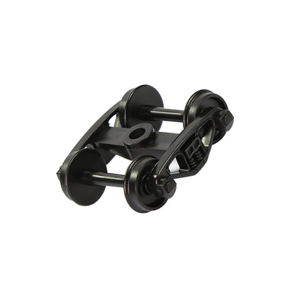 Evemodel HO Scale 1:87 Bearing Truck with 33" Plastic Wheels POM Bogies 2-Springs 12pcs/24pcs HP22BHO