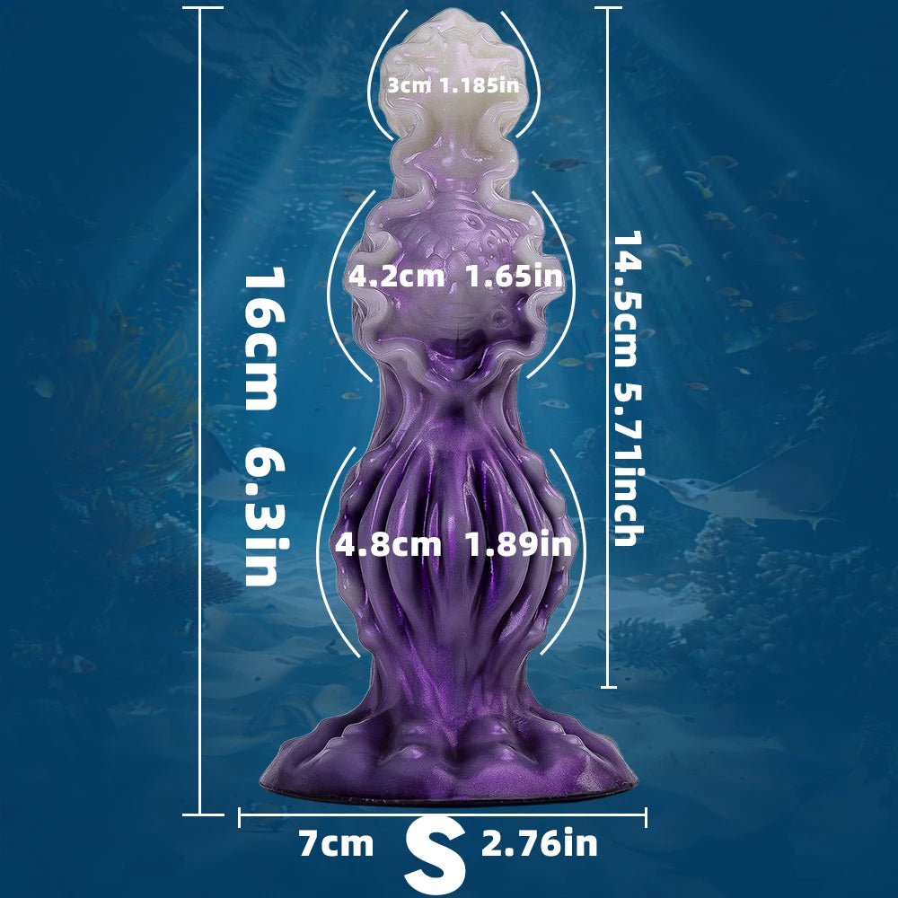 Monster Dildo Big Anal Plug Dildo Butt Plug Adult Sex Toy Anal Stimulation Soft Animal Penis For Female Anal Erotic Sexy Toy