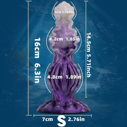 Monster Dildo Big Anal Plug Dildo Butt Plug Adult Sex Toy Anal Stimulation Soft Animal Penis For Female Anal Erotic Sexy Toy