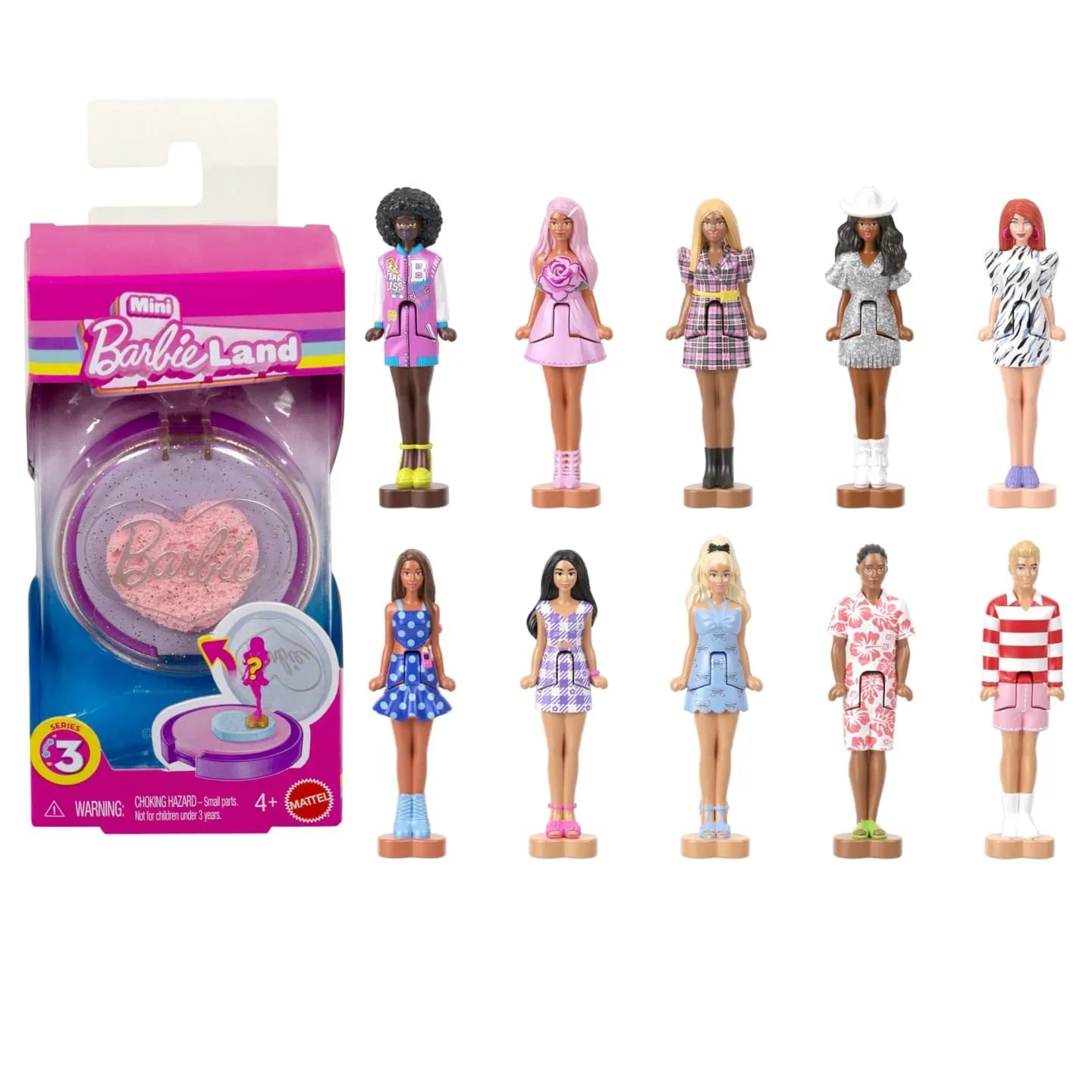 New Mini Barbieland Doll Surprise Toys Coollectible Pet Playset With 1.5-Inch Doll Playing House Toy For Girls Birthday Gift