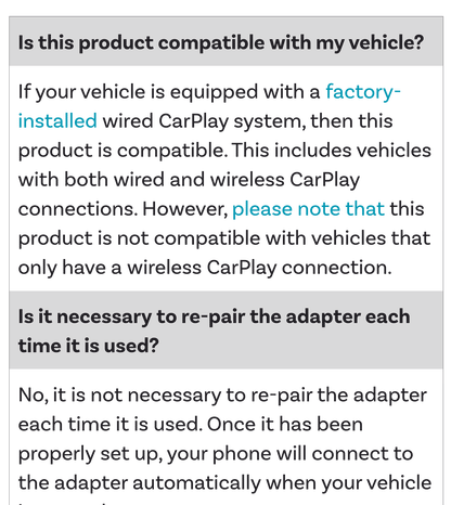 Ottocast Play2video Pro AI Box Wireless Carplay Android Auto Adapter Netflix Dongle Video Playback 1080p Screen Mirror for Cars