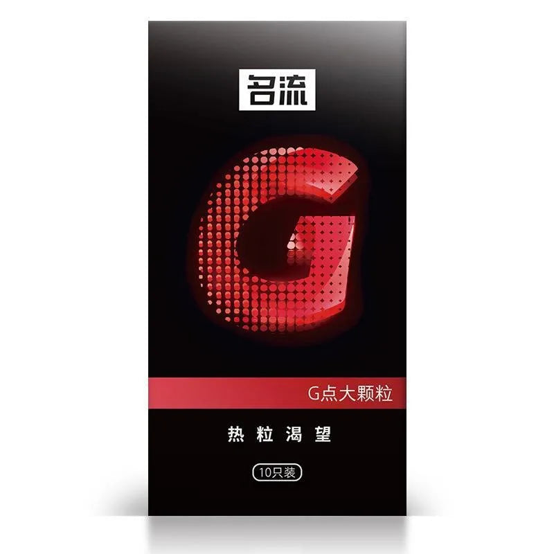 50pcs Large Particle G-spot Stimulation Condom Super Tight Delay Penis Sleeves for Man Double Lubrication Adult Sexual Products
