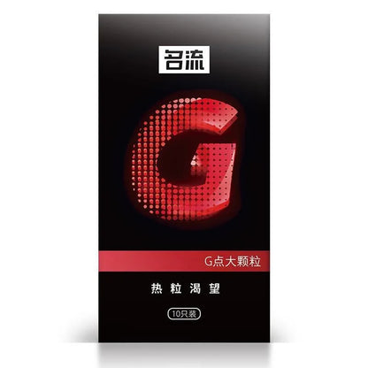 50pcs Large Particle G-spot Stimulation Condom Super Tight Delay Penis Sleeves for Man Double Lubrication Adult Sexual Products