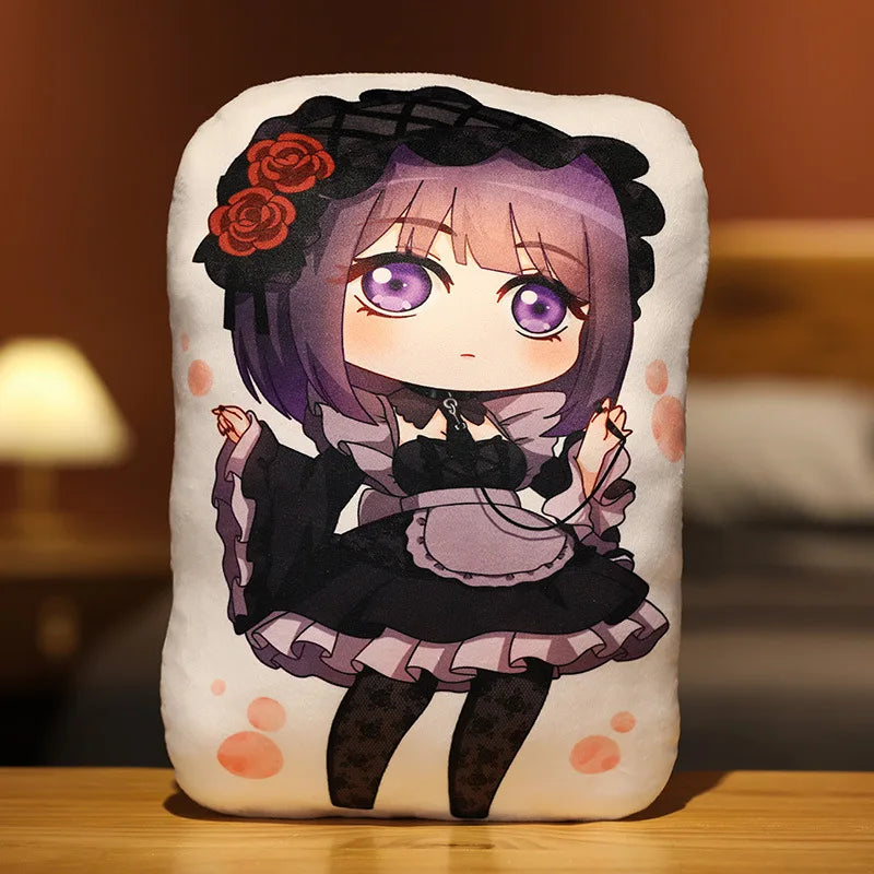 35cm Kawaii Anime My Dress Up Darling Series Q Version Pillow Cartoon Character Kitagawa Marin Creativity Printing Back Cushion