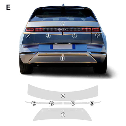 For Hyundai lONlQ 5 2022 2023 PPF Car Film 9Mil Pre-Cut Paint Protection Film TPU Invisible Anti-scratch Resistant Vinyl Wrap