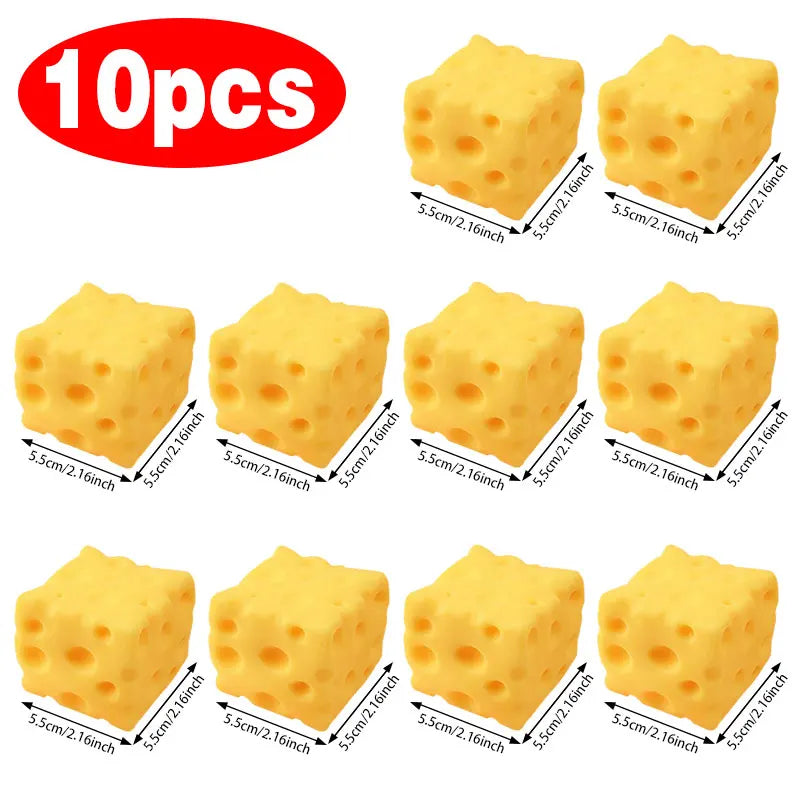Cheese Bread Squeeze Toys Giant Cheese Squishy Stress Relief Slow Rising Sensory Fidget Toys Office Decompress Gifts for Adults