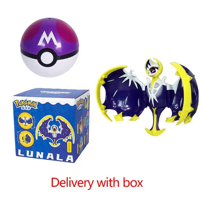 Original Pokemon Figure Ball Pokeball Eevee Blastoise Venusaur Charizard Pikachu Mewtwo Gyarados Elf Monster Toy for Child Gift